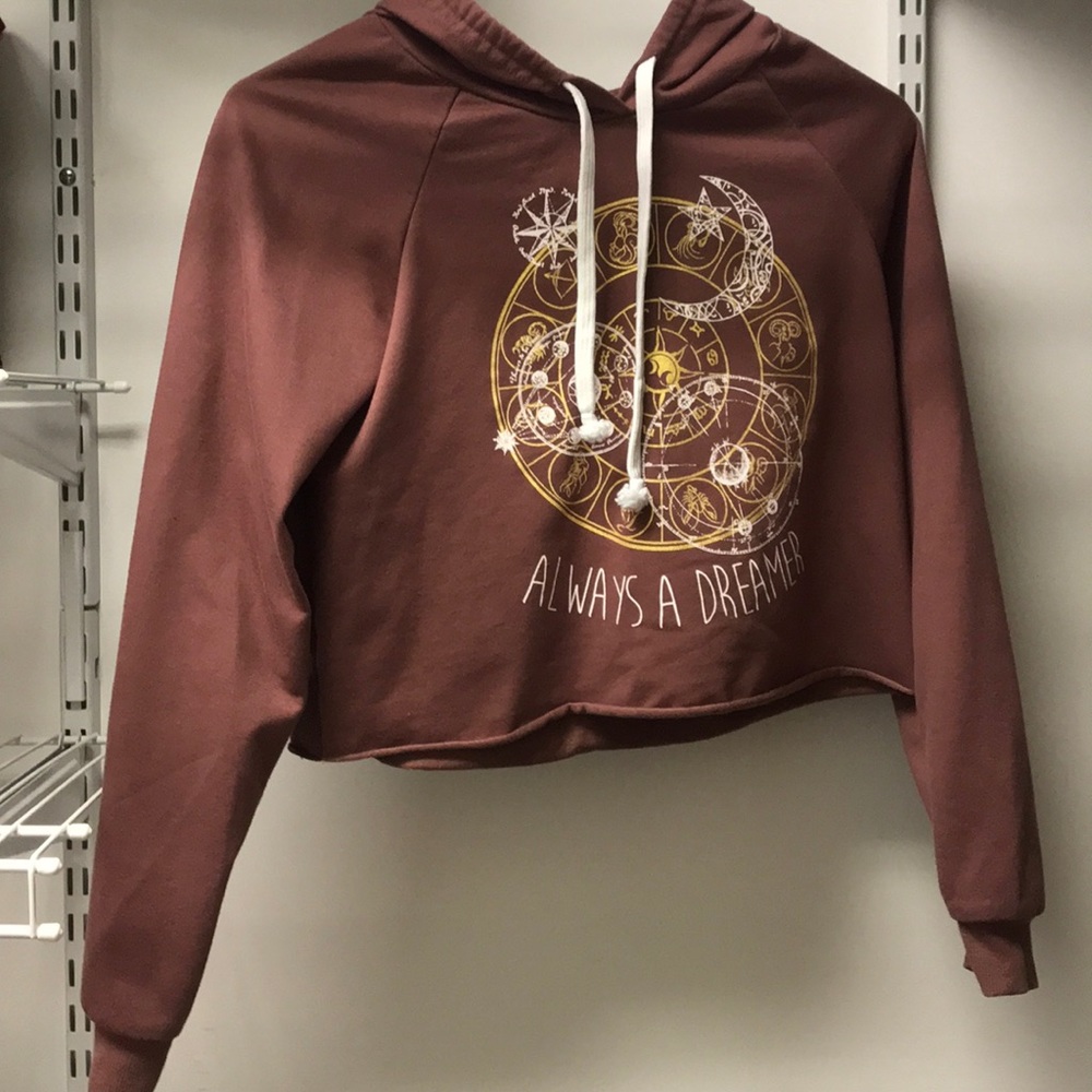Rue 21 *NEVER WORN* cropped hoodie